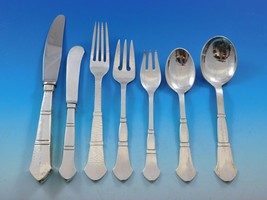 Antik by E. Dragsted Danish Sterling Silver Flatware Set Service Mid Century Mod - £2,487.03 GBP