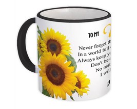 Be a Sunflower : Gift Mug To Wife Text Love Flower Anniversary - £12.70 GBP