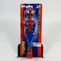 Marvel Comic Images Spider-Man Bobble Pen New Factory Sealed 2004 Vintage MCU - £9.20 GBP