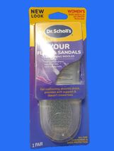 Dr. Scholl's Love Your Flat &amp; Sandals Cushioning Insoles Women 6-10 1-Pa... - $9.99