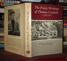 Cradock, Thomas The Poetic Writings Of Thomas Cradock 1st Edition 1st Printing - £88.08 GBP