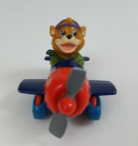Vintage 1989 Disney TaleSpin McDonald&#39;s Toy Kit Racing Plane Die-cast  - £2.31 GBP