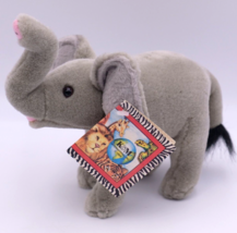 Realistic Elephant Plush K &amp; M International 1994 10&quot; Endangered - £9.84 GBP