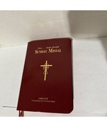 Vintage Saint Joseph Sunday Missal - Red Leather - Large Type 2012 - £20.14 GBP