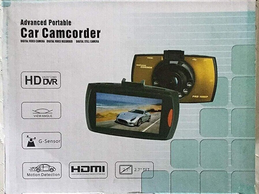 Advanced Portable Car Camcorder HD DVR (Black) (New) - $6.92