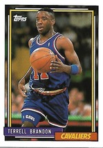 Basketball Card- Terrell Brandon 1992 Topps #69 - $1.25