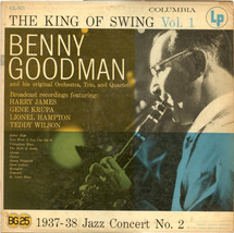 The King of Swing Vol. 1 [Vinyl] Benny Goodman Orchestra - $19.99