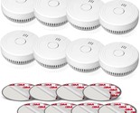 Smoke Alarm Fire Detector, Battery Included Photoelectric Smoke Detector... - $114.99