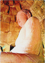 Postcard  Buddha Over 1200 years old Chiseled by Daisung Kim Suk-kul-am ... - £3.95 GBP