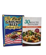 Two Cookbook Bundle: &quot;The Best Ground Beef Cookbook Ever&quot; &amp; &quot;30 Minute D... - $12.59