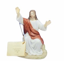Jesus Christ Figurine Sermon on mount HOMCO statue Greatest stories ever... - $49.45