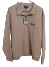 Patagonia Women&#39;s XXL Ahnya Pullover Trip Brown Kangaroo Pocket NWT Quarter Zip - £49.15 GBP