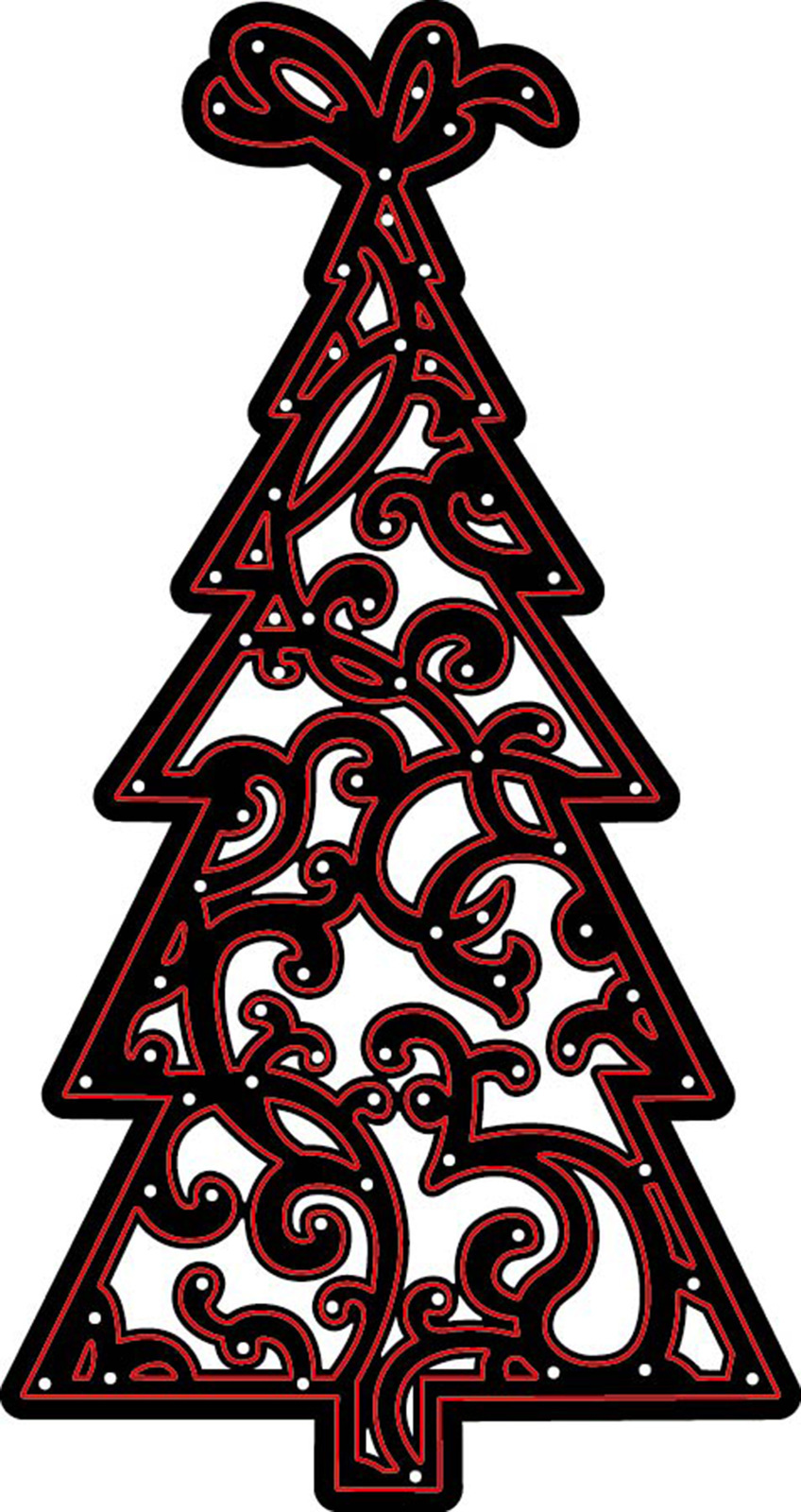 Christmas Craft Dies Ornate Christmas Tree - $38.29