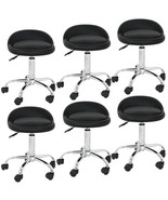 6X Adjustable Salon Stool Hydraulic Rolling Chair Tattoo Facial Massage Spa - £245.61 GBP