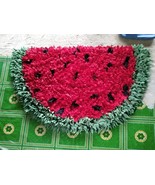 New Handmade Watermelon Pattern Doormat  - $44.00