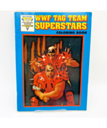 WWF Tag Team Superstars Coloring Book Legion Of Doom - Uncolored Hulk Ho... - $17.95
