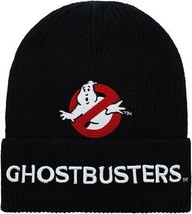 Héroes Inc Ghostbusters Negro Logo Gorro - £15.25 GBP