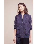 NWT ANTHROPOLOGIE MIRANDA LACE BOMBER JACKET by ELEVENSES M - $69.99