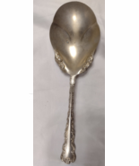 Lashar Silver Casserole/Serving Spoon Ornate Victorian Scroll Scalloped ... - $20.51 CAD