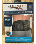 New COPPER FIT • RAPID RELIEF Wrist Hot/Cold Therapy Unisex BLACK One Sz... - €16,93 EUR