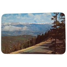 Postcard Above The Clouds And A Glimpse Of The Snowy Range Squaw Pass Highway - £5.39 GBP