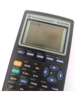 Texas Instruments TI-83 Plus Graphing Calculator w/ Cover Black Tested W... - $39.41 CAD