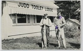 Ontario Canada Lake Trout Caught Near Judd Tooley Lodge Fishing Postcard M2 - £19.61 GBP