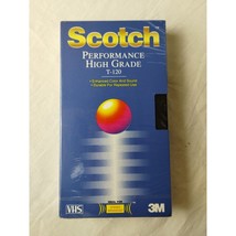 Scotch Performance High Grade T-120 VHS Tape (New &amp; Sealed) - $6.24