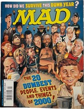 Mad Magazine #401 January 2001, 20 Dumbest of Year 2000 - £7.91 GBP