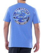 Guy Harvey Mens Logo Graphic T-Shirt Azure Blue-Small - $385.67 MXN