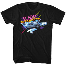 Back to The Future Neon 1.21 Gigawatts Men&#39;s T Shirt - $26.50+