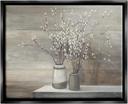 Stupell Industries Pussy Willow Still Life, Design By Wild Apple, 16 X 20 - £49.55 GBP