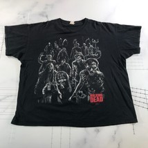 The Walking Dead T Shirt Mens 4XL Black Zombies Big Graphic 2012 - £16.05 GBP
