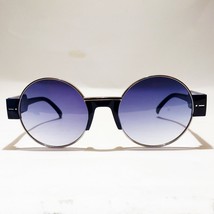 NWT- Italia Independent Brooke 0815 021 Sunglasses Blue Round Purple Gradient - £59.35 GBP