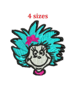 Thing Girl face Dr Seuss digitized filled embroidery design Digital Down... - £3.18 GBP