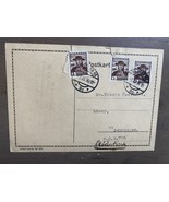 Carte postale ancienne de l&#39;Autriche à la Palestine 1936 - $10.14