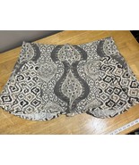 Waverly Moonlight Medallion Gray Golden Pleated Valance 70x29&quot; Home Classic - €17,12 EUR