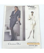 Vogue 2011 Sewing Pattern size 6 8 10 Christian Dior Vintage 80s Jacket ... - £11.68 GBP