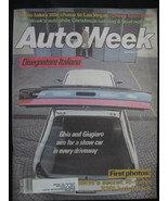 AUTOWEEK Magazine November 26, 1984 Ghia Giugiaro Show BMW 320i Chevy Sp... - £10.18 GBP