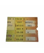 STYX &amp; Angel Concert Ticket Stub - Dec 7, 1978 - NYC Madison Square Garden - $27.26 CAD