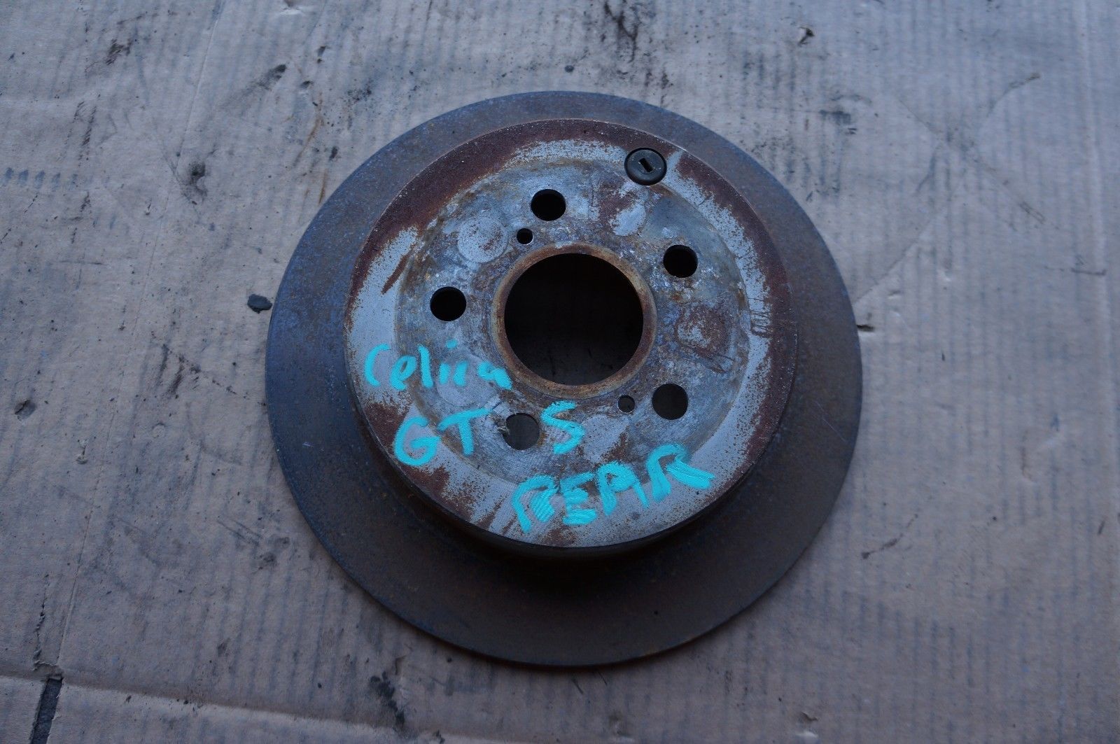 2000-2005 TOYOTA CELICA GTS 2zz-GE REAR BRAKE ROTOR LEFT or RIGHT GT-S OEM - $42.99