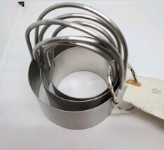 Hearth & Hand with Magnolia 3 Piece Stainless Steel Biscuit Cutters image 3