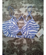Shade &amp; Shore Women&#39;s Purple/White Swim Top Size 36B - $27.34 CAD