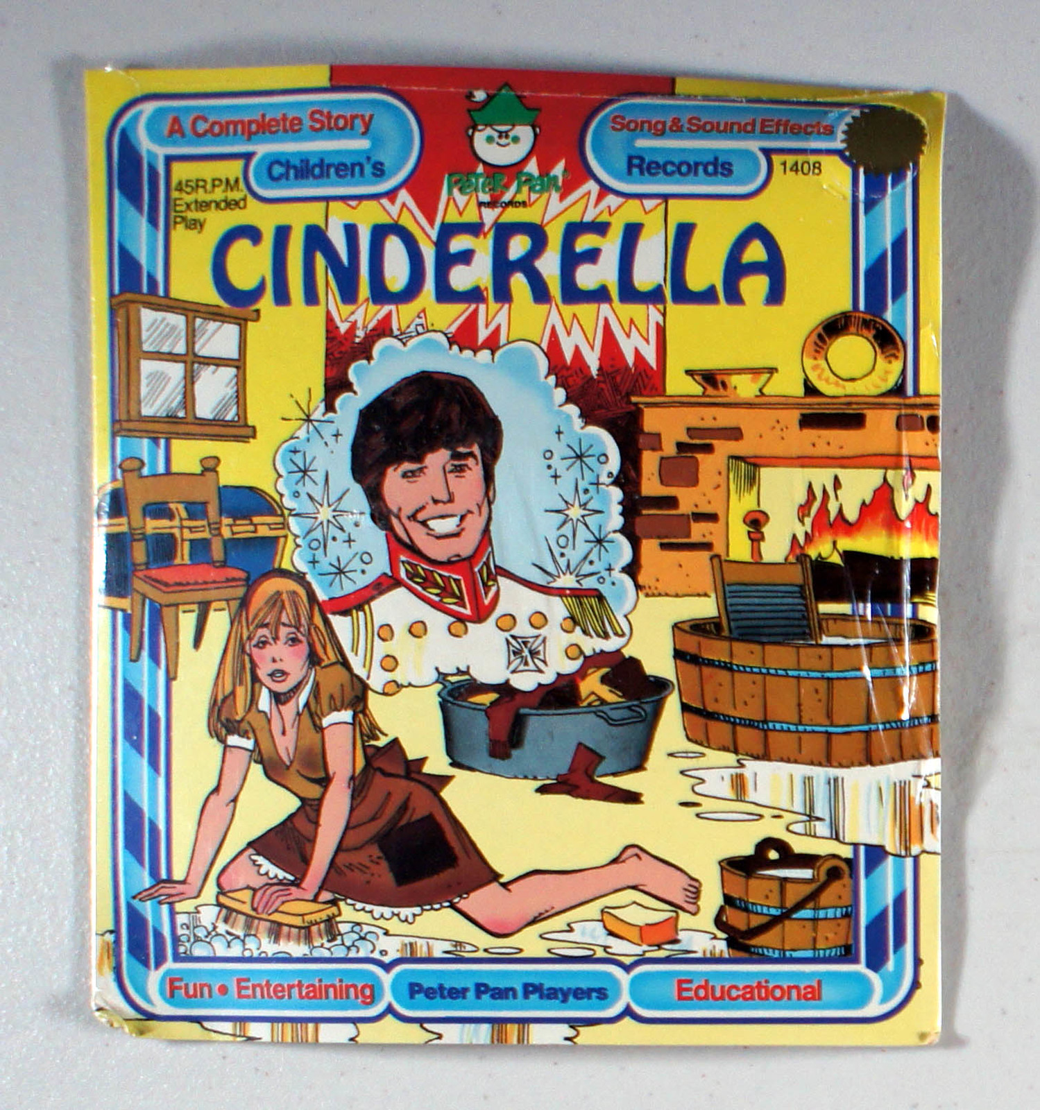 Primary image for Peter Pan Records - Cinderella (7") (1970) [SEALED] Vinyl 45 • 
