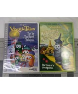 VeggieTales DVD Lot Wonderful Wizard of Ha&#39;s The Toy That Saved Christmas - $9.95