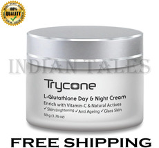 Trycone L- Glutathione and Vitamin C Day & Night Moisturizer for Face 50 Gm  - $28.99