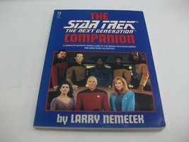 Star Trek TNG Next Generation Companion Book Larry Nemecek Show By Show Guide - £6.14 GBP