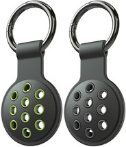 Protective Case Compatible With AirTag,Silicone Portable Tracker Holder - £7.65 GBP