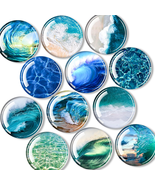 12Pcs Glass Fridge Magnets - Strong Refrigerator Magnets for Crafts, Off... - €11,92 EUR