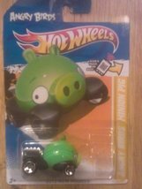 2012 Hot Wheels Angry BIRDS- Minion Green Package Chase 1:64 Diecast CAR- New In - £7.57 GBP